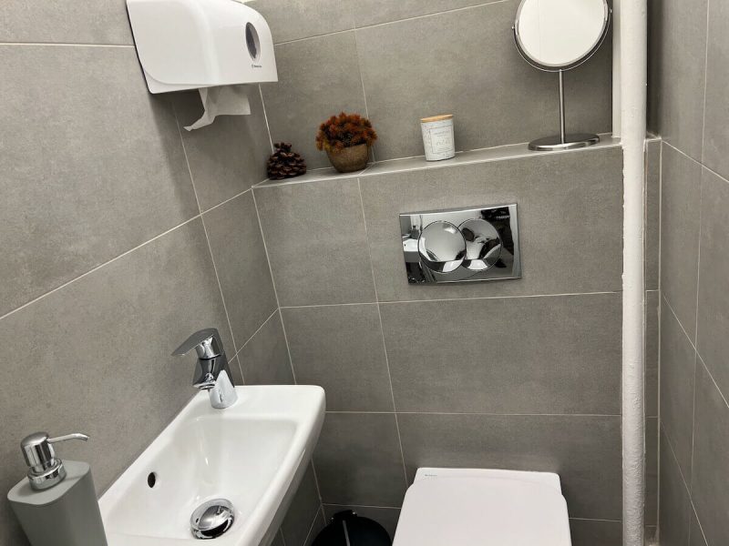 Toalet u savetovalištu na Vračaru